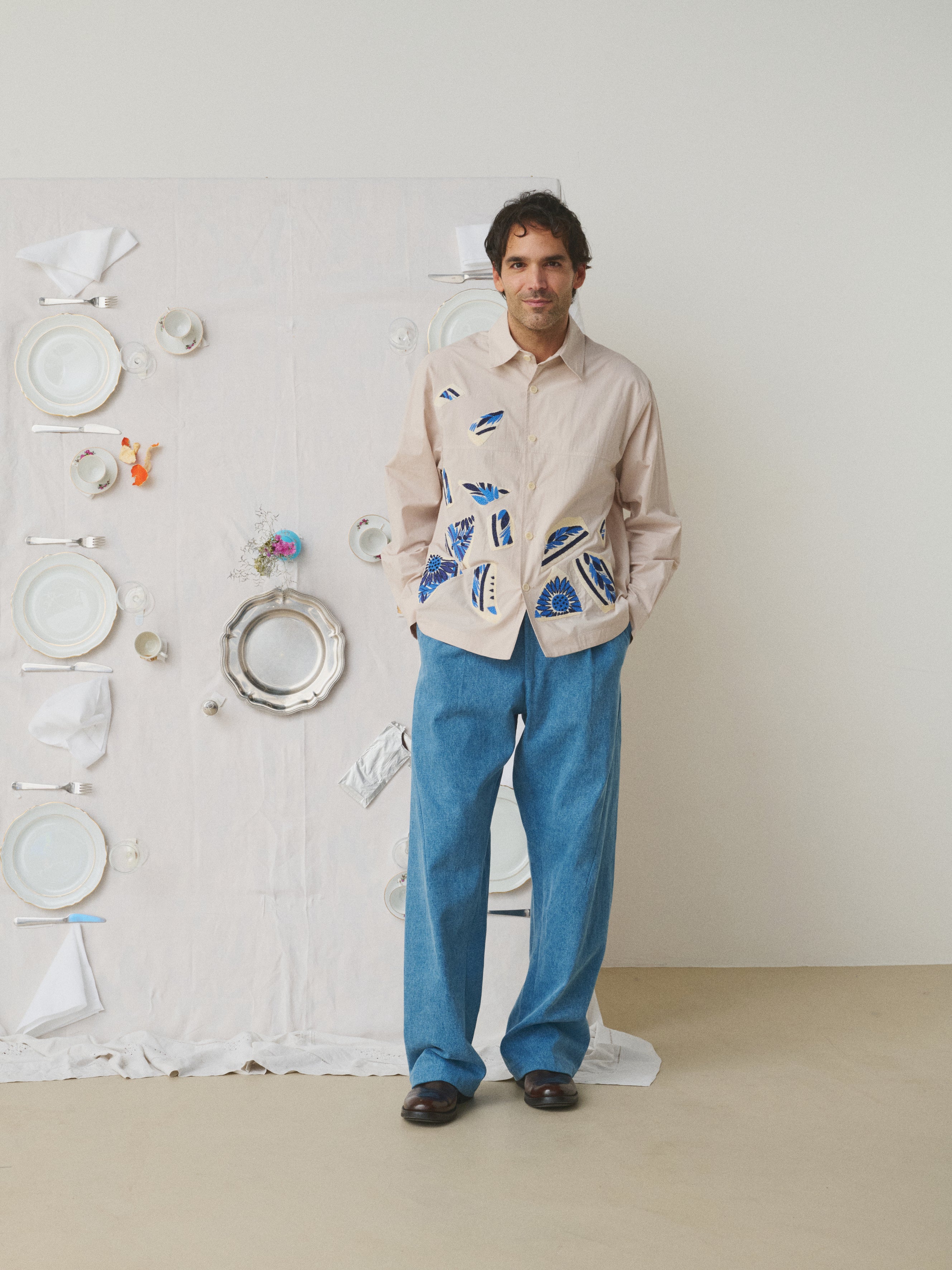CHEMISE BABU - ASSIETTE CASSEE
