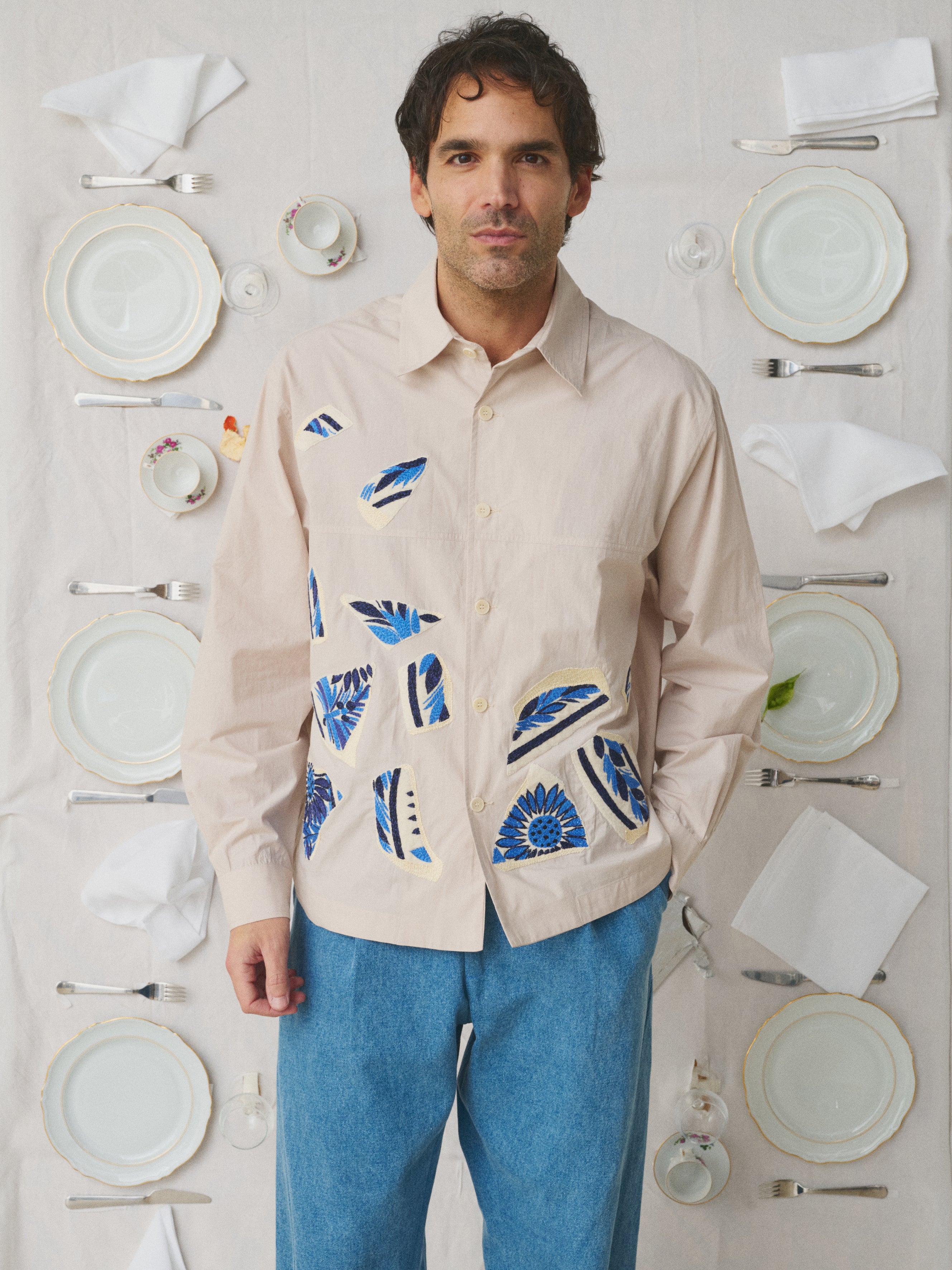 CHEMISE BABU - ASSIETTE CASSEE