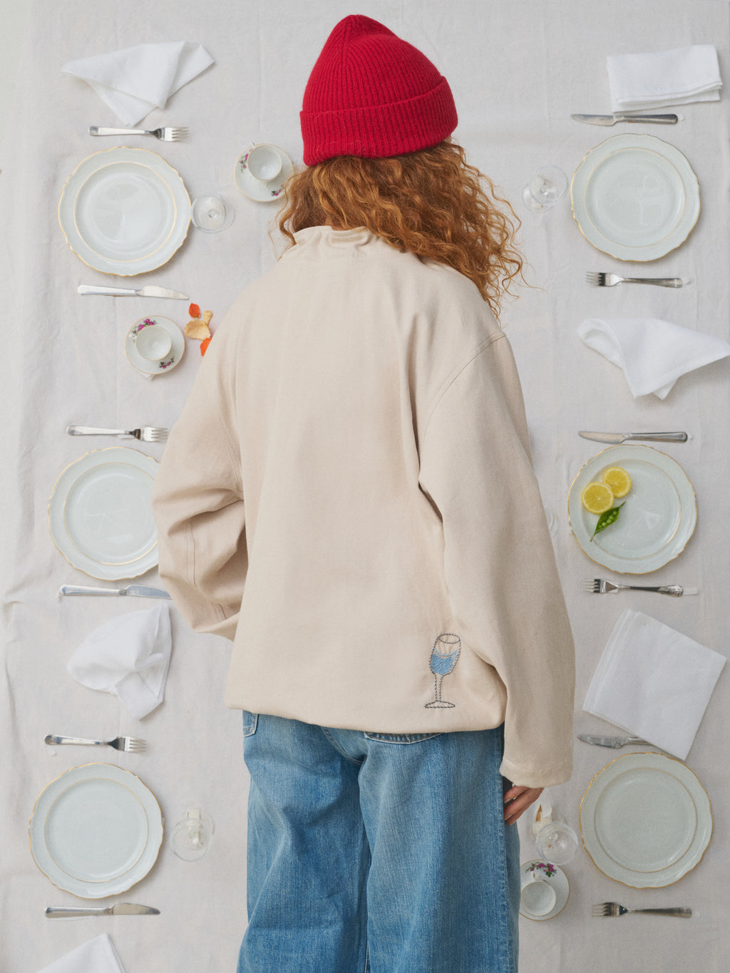 SWEATSHIRT SWAN - LA TABLE
