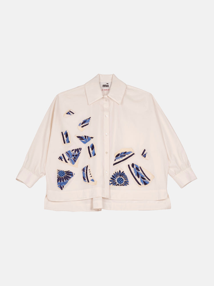 CHEMISE EMMANUELLA - ASSIETTE CASSEE